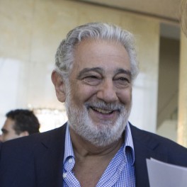 Placido Domingo, photo from LA Times